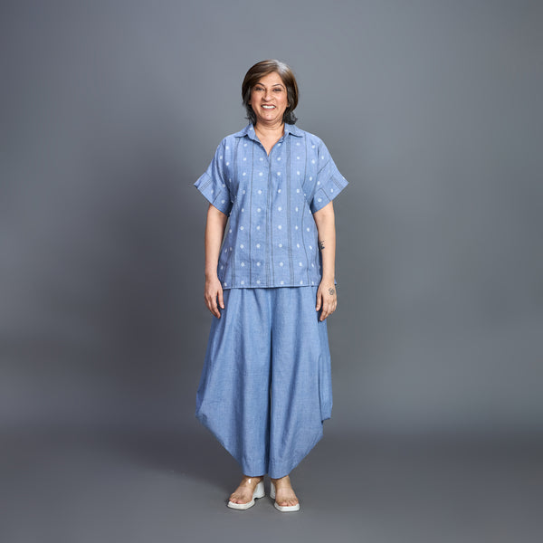 RABIA Samaira Set - Blue Chambray (PROMO)