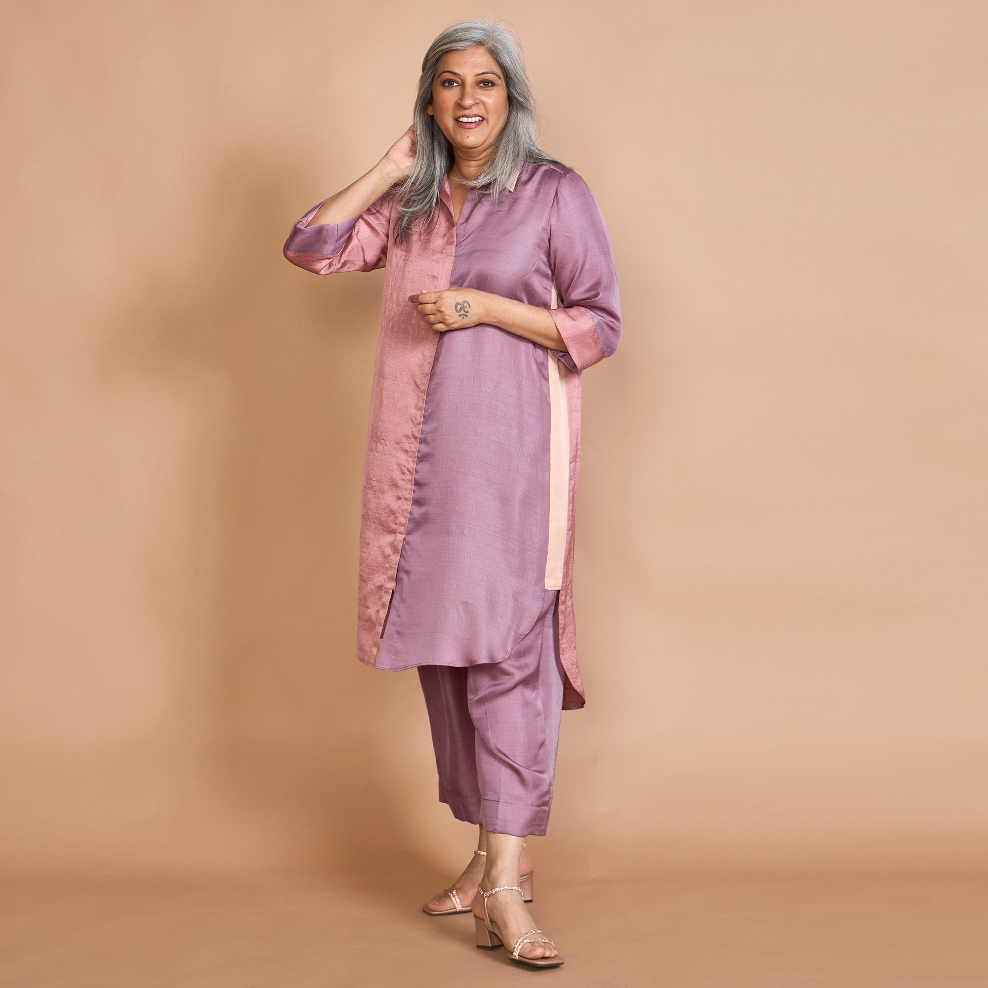 RUHANI Tunic Set - ROSE GARDEN Combination