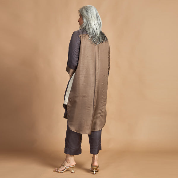 RUHANI Tunic Set - Shades of Gray