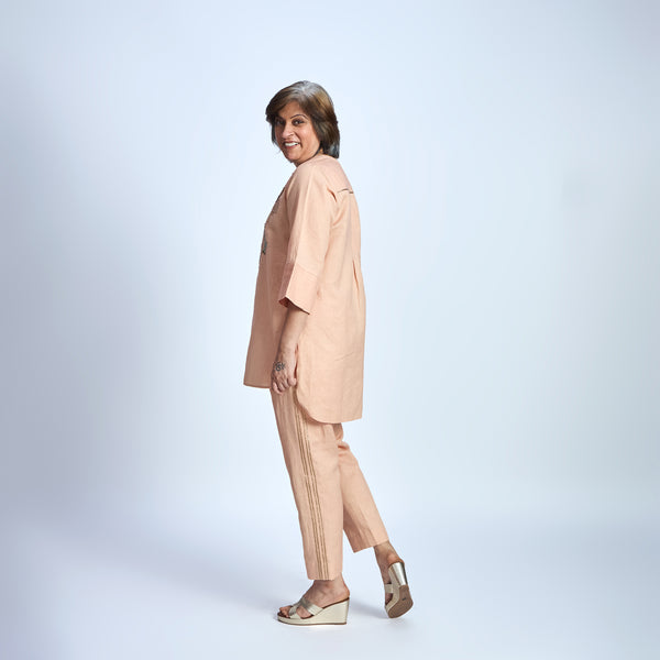 SAHAR SIMI Sequin Embroidery Set - Rose Sand