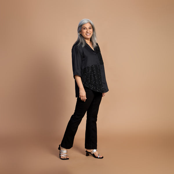 SHIREEN Shirt - Black