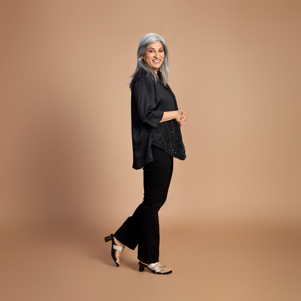 SHIREEN Shirt - Black