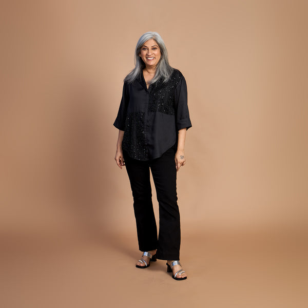 SHIREEN Shirt - Black