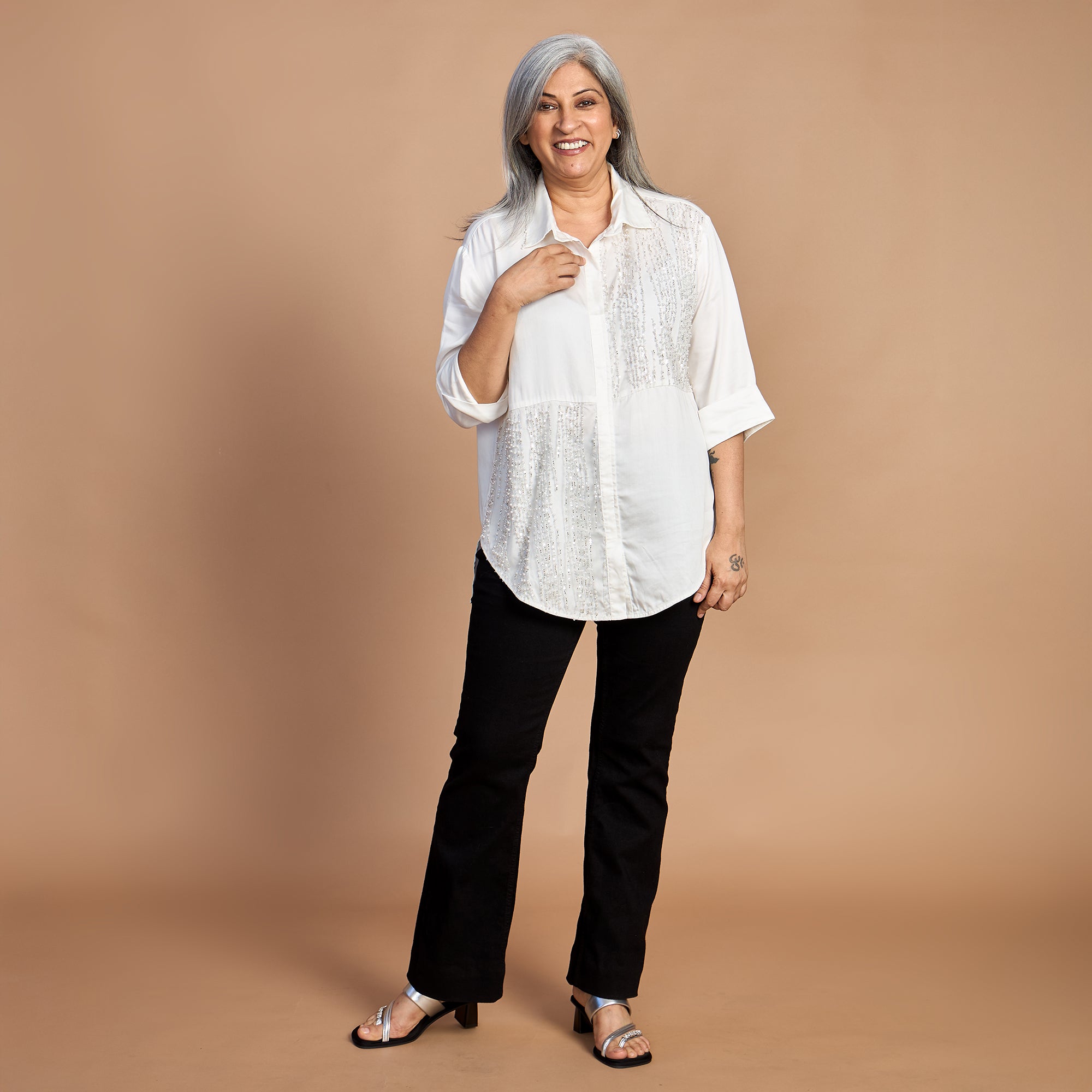 SHIREEN Shirt - White