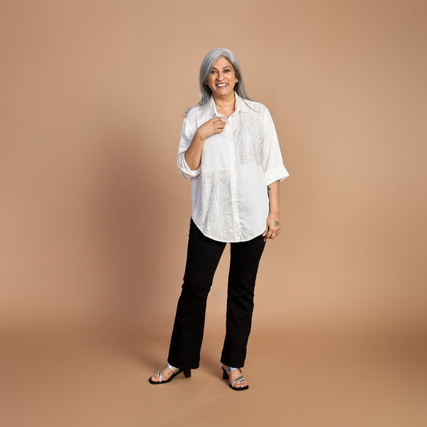 SHIREEN Shirt - White