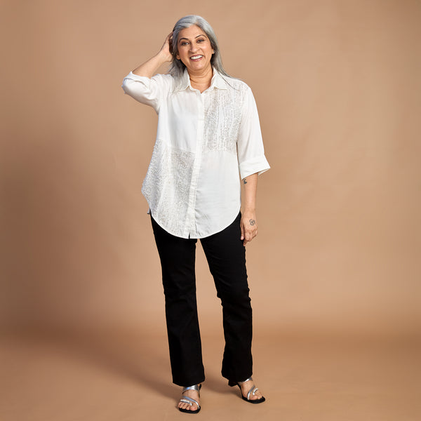 SHIREEN Shirt - White