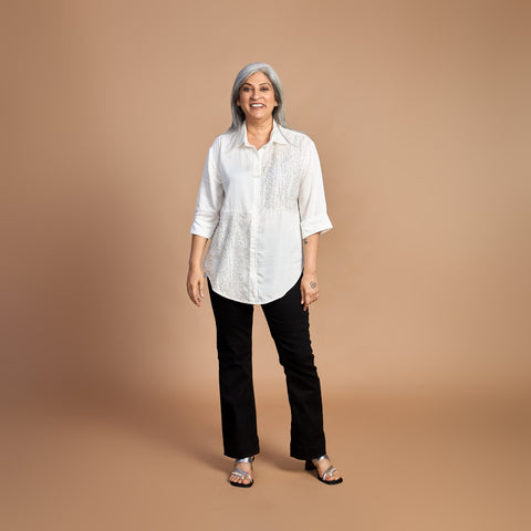 SHIREEN Shirt - White