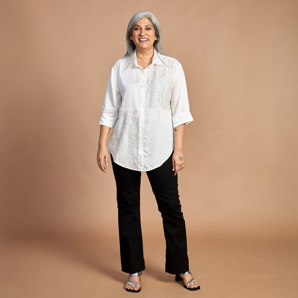SHIREEN Shirt - White