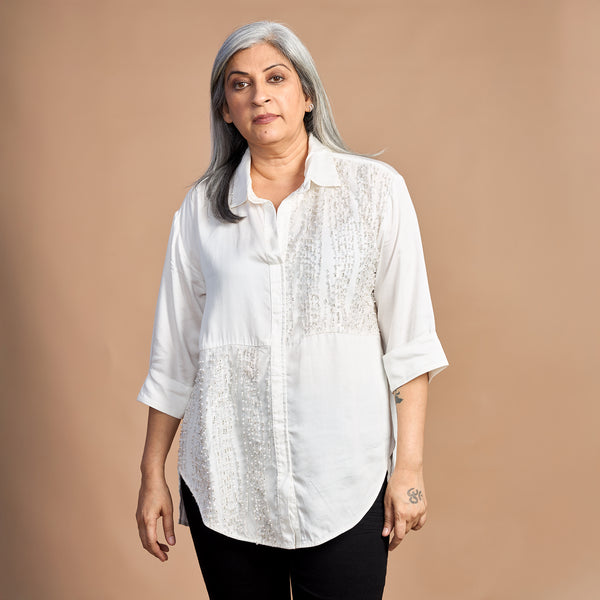 SHIREEN Shirt - White
