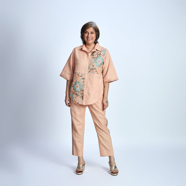SHIREEN SIMI Sequin Embroidery Set - Rose Sand