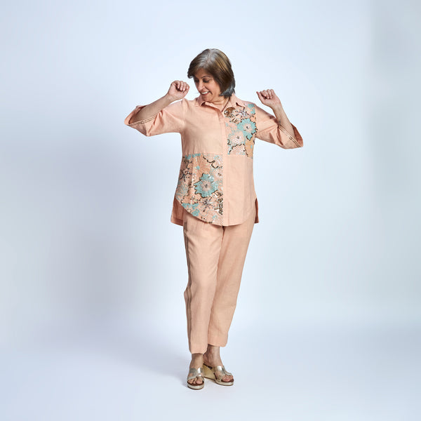 SHIREEN SIMI Sequin Embroidery Set - Rose Sand
