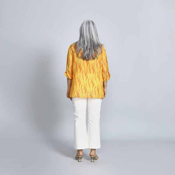 SHIREEN Shirt - Yellow Print (LAST PIECE)