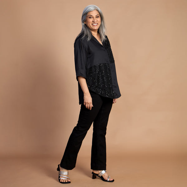 SHIREEN Shirt - Black