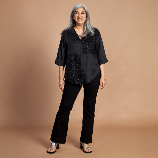 SHIREEN Shirt - Black