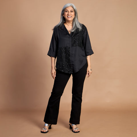 SHIREEN Shirt - Black