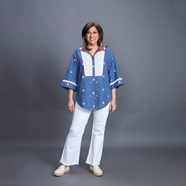 SHIREEN Shirt - Chambray Blue (PROMO)