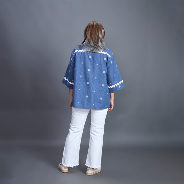 SHIREEN Shirt - Chambray Blue (PROMO)