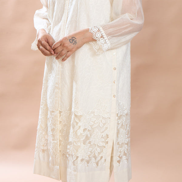 SOMA Cutwork Tunic Set