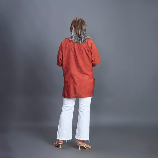 SORA Tunic Shirt - Terracota (SOLD OUT)