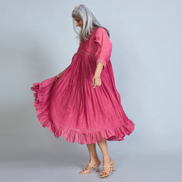 Suri Dress - Candy Pink