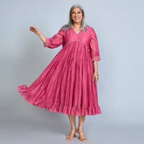 Suri Dress - Candy Pink