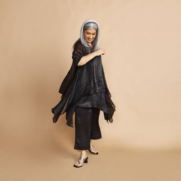 Umika Cape 3 piece SET - Black