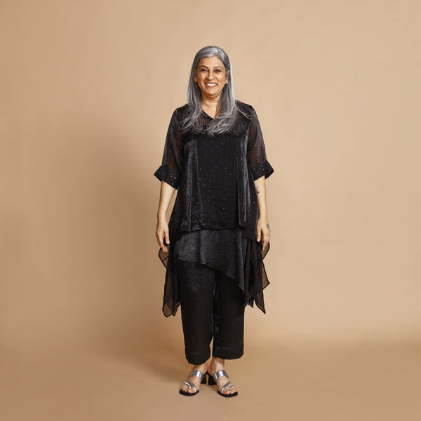 Umika Cape 3 piece SET - Black