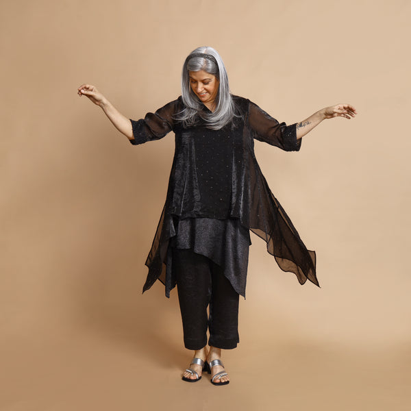 Umika Cape 3 piece SET - Black