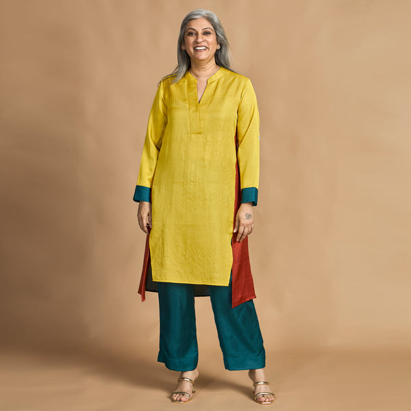 UMI Tunic Set - Marigold Yellow, Orange, Emerald