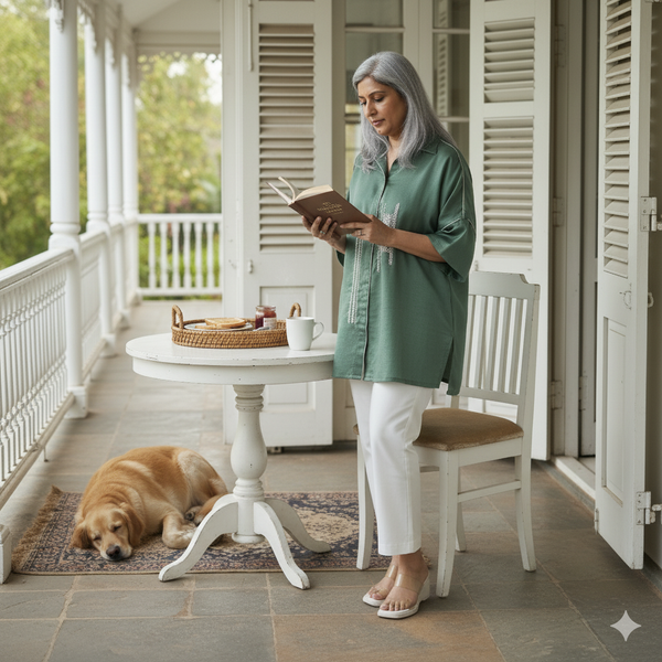 GIN Oversize Shirt - Forest Green (SALE)