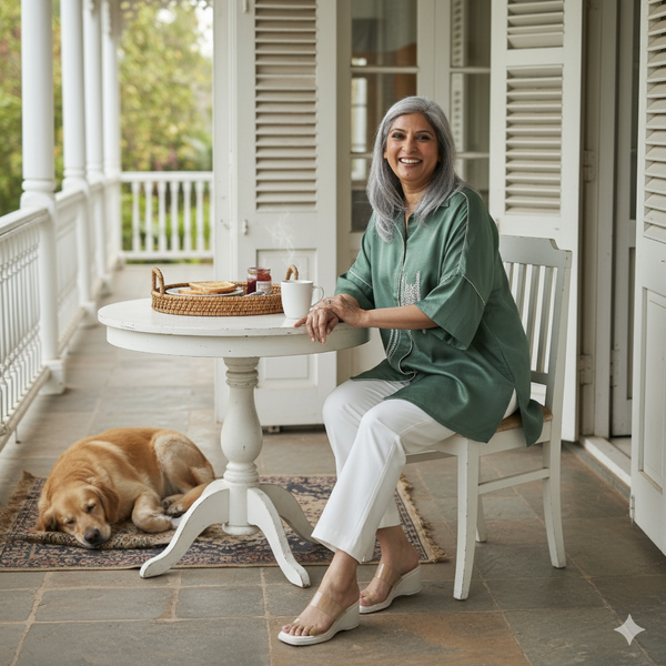 GIN Oversize Shirt - Forest Green (SALE)