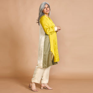 UMI Tunic Set - Marigold Yellow & Green