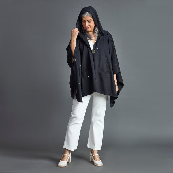 Winter Cape - Black Kaftan style (SOLD OUT)