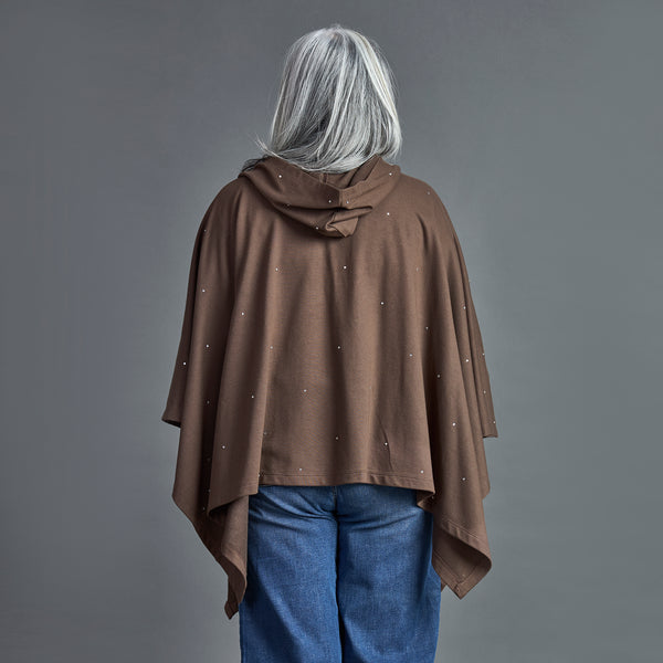 Winter Cape - Coffee Brown Kaftan style (SOLD OUT)