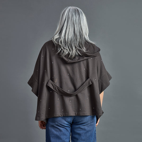 Winter Cape - Brown with Hoodie (SOLD OUT)