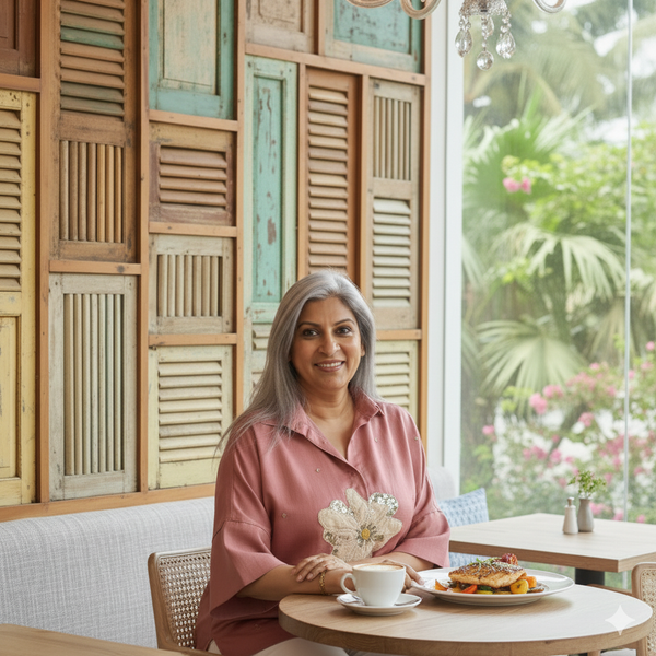 GIN Oversize Shirt - Pastel with Applique (SALE)