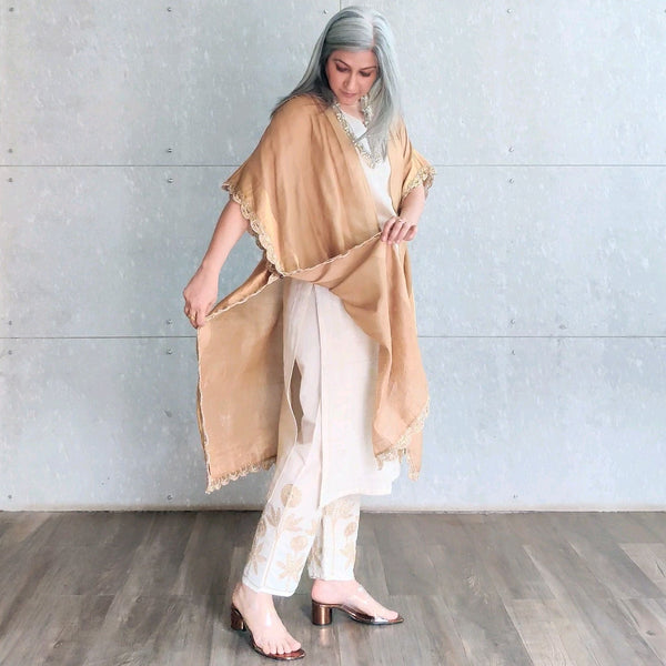 ANAM Tissue Cape - Light Brown (SOLD OUT)