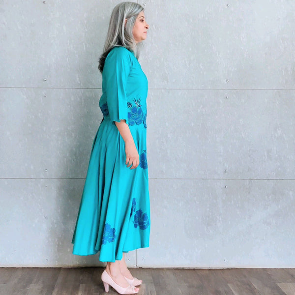 KEN Skirt set - Turquoise Blue (LAST PIECE)