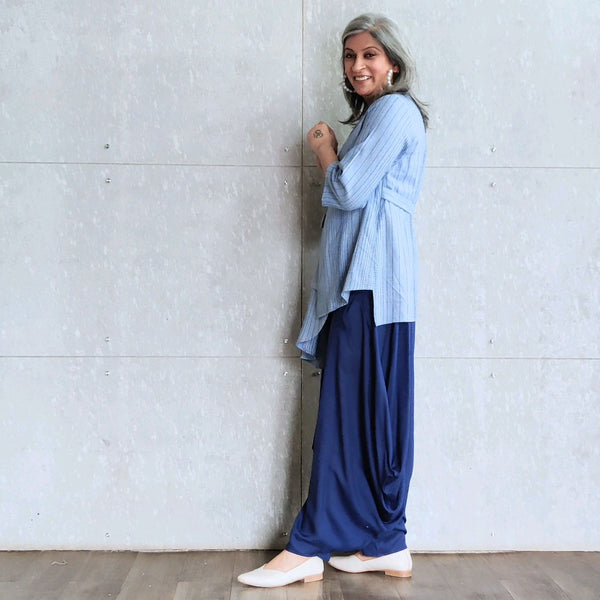 Mima Jacket with Goro pants - Sky Blue